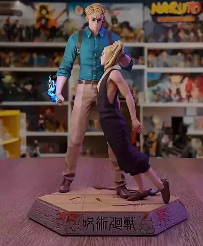 Nanami vs Haruta Shigemo - Jujustu Kaisen