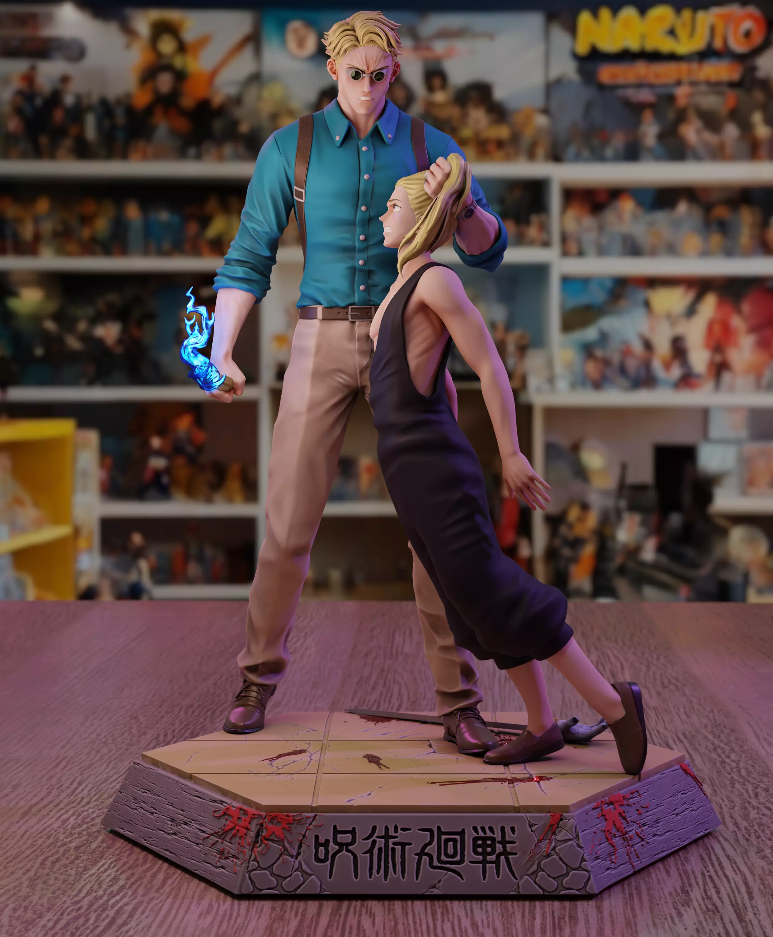 Nanami vs Haruta Shigemo - Jujustu Kaisen 3D print model_0