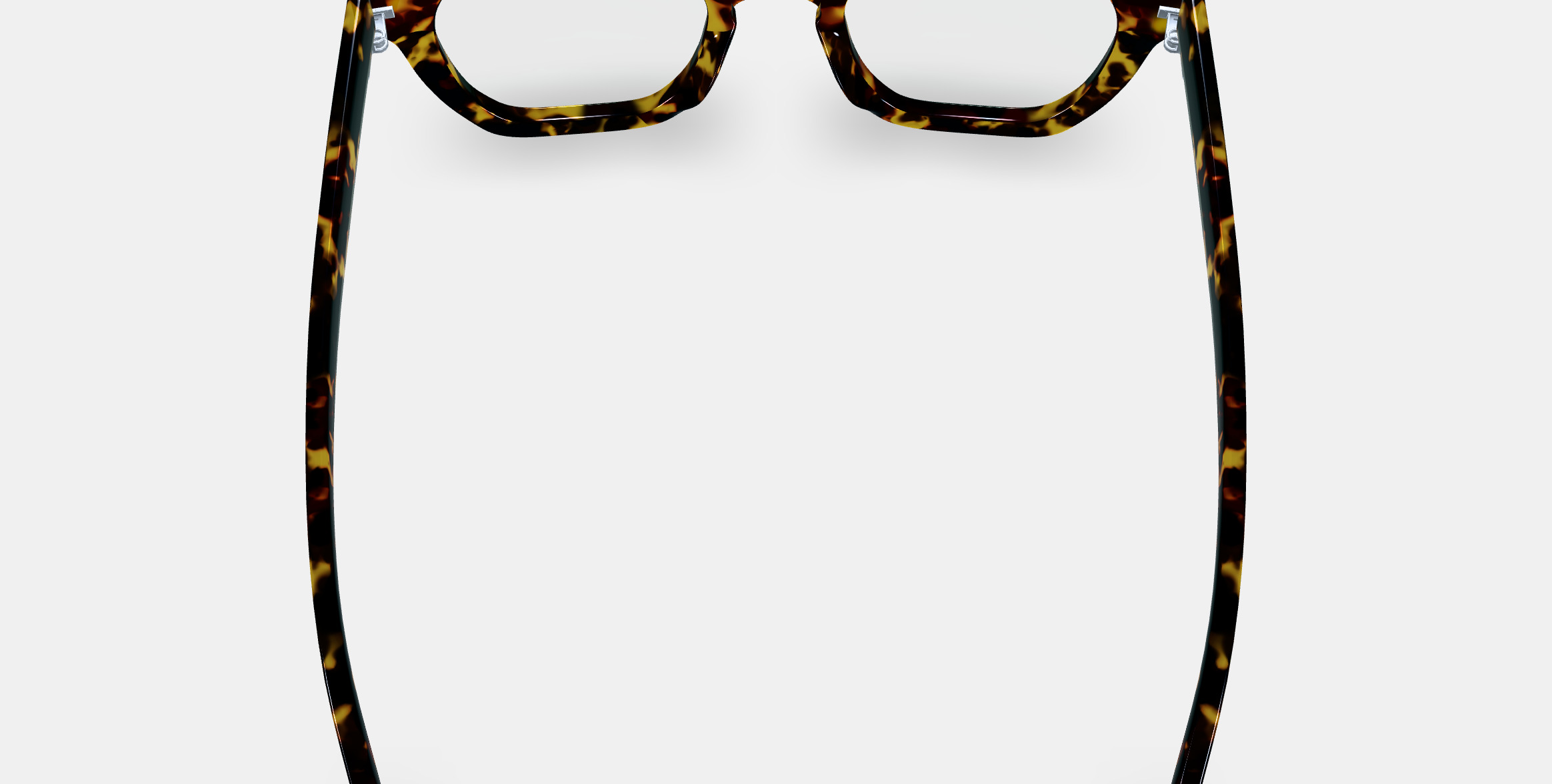 Terrell Eyeglasses in Black Oak Tortoise 3D model_3