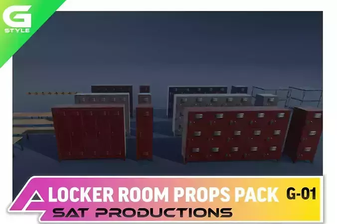 Game Ready Locker Room Props Pack