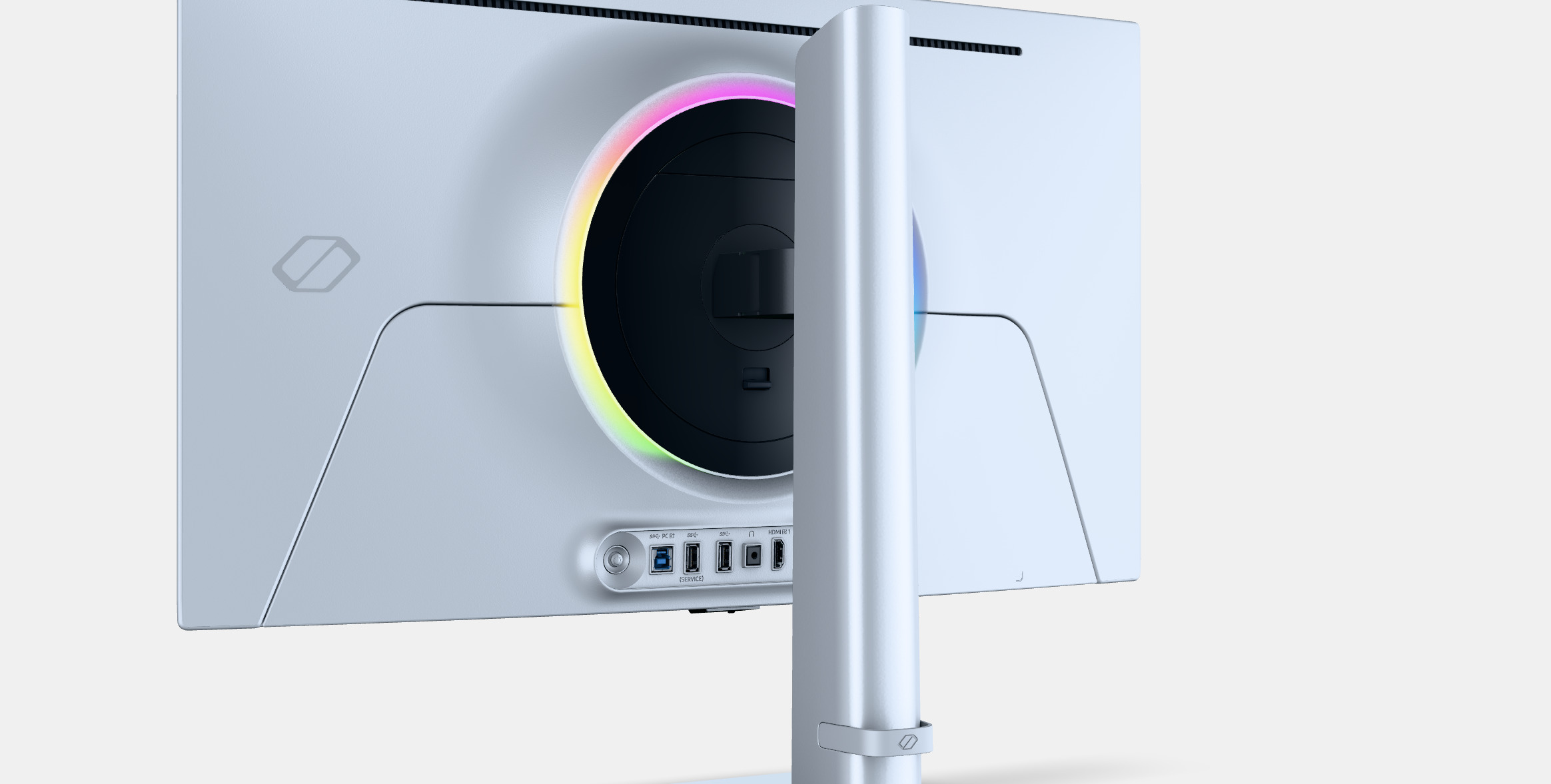 27-inch G60SD QHD OLED gaming monitor with 360Hz refresh rate 3D model_4