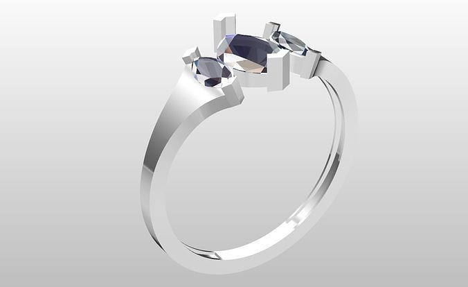 ring 9 3D print model