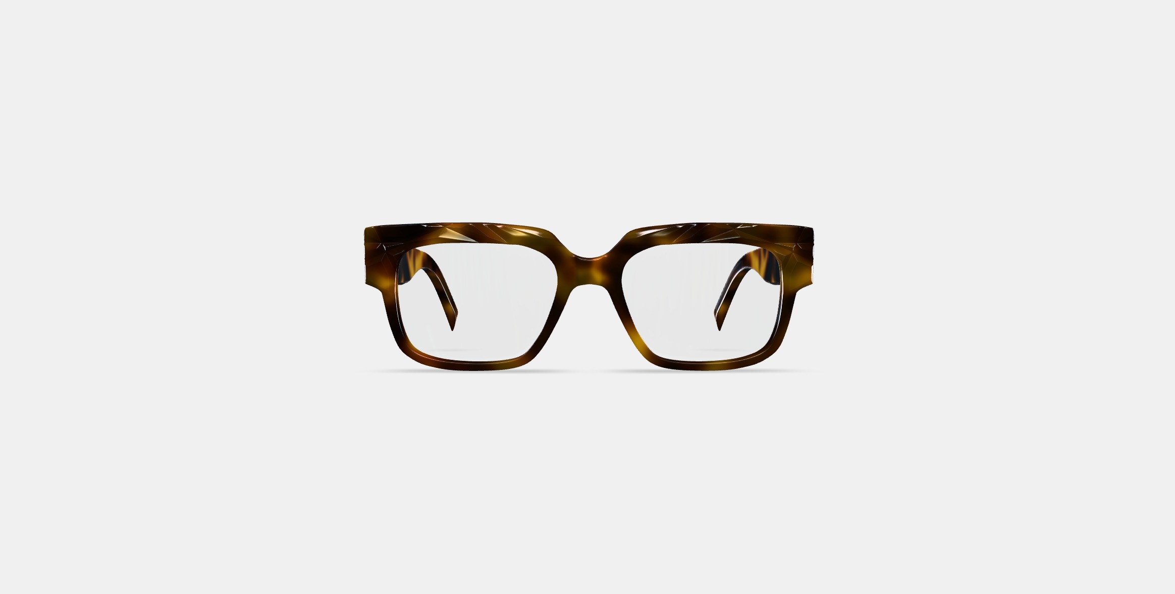 Whitten Eyeglasses in Cognac Tortoise 3D model_9