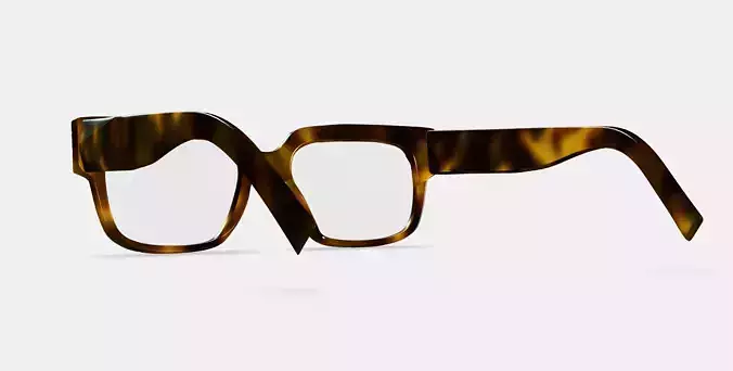 Whitten Eyeglasses in Cognac Tortoise
