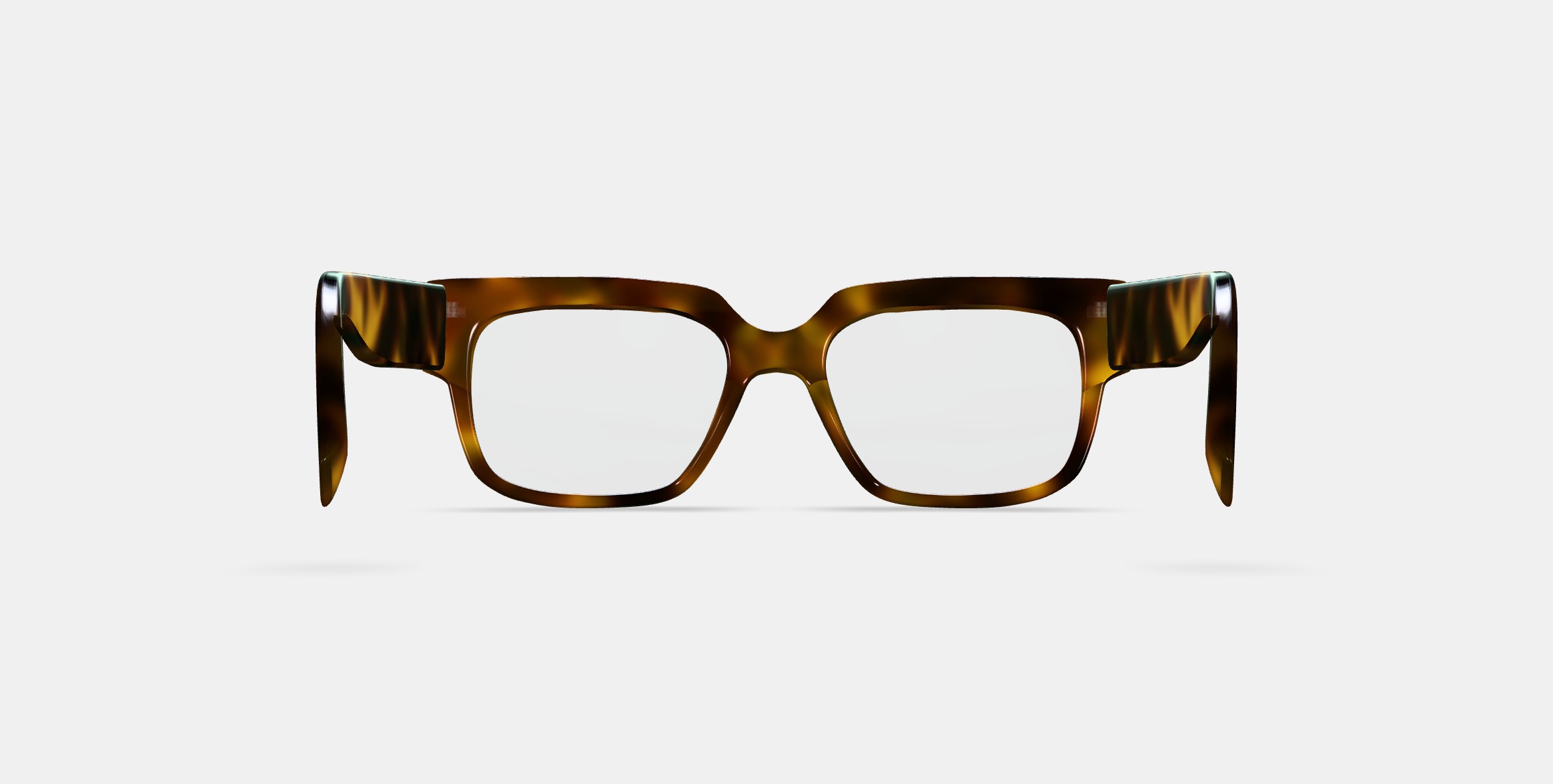 Whitten Eyeglasses in Cognac Tortoise 3D model_15