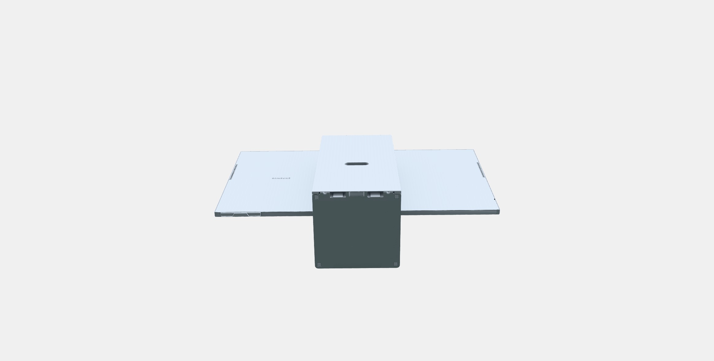 M8 M80C 32-inch 4K 32-inch Smart Display white color 3D model_5