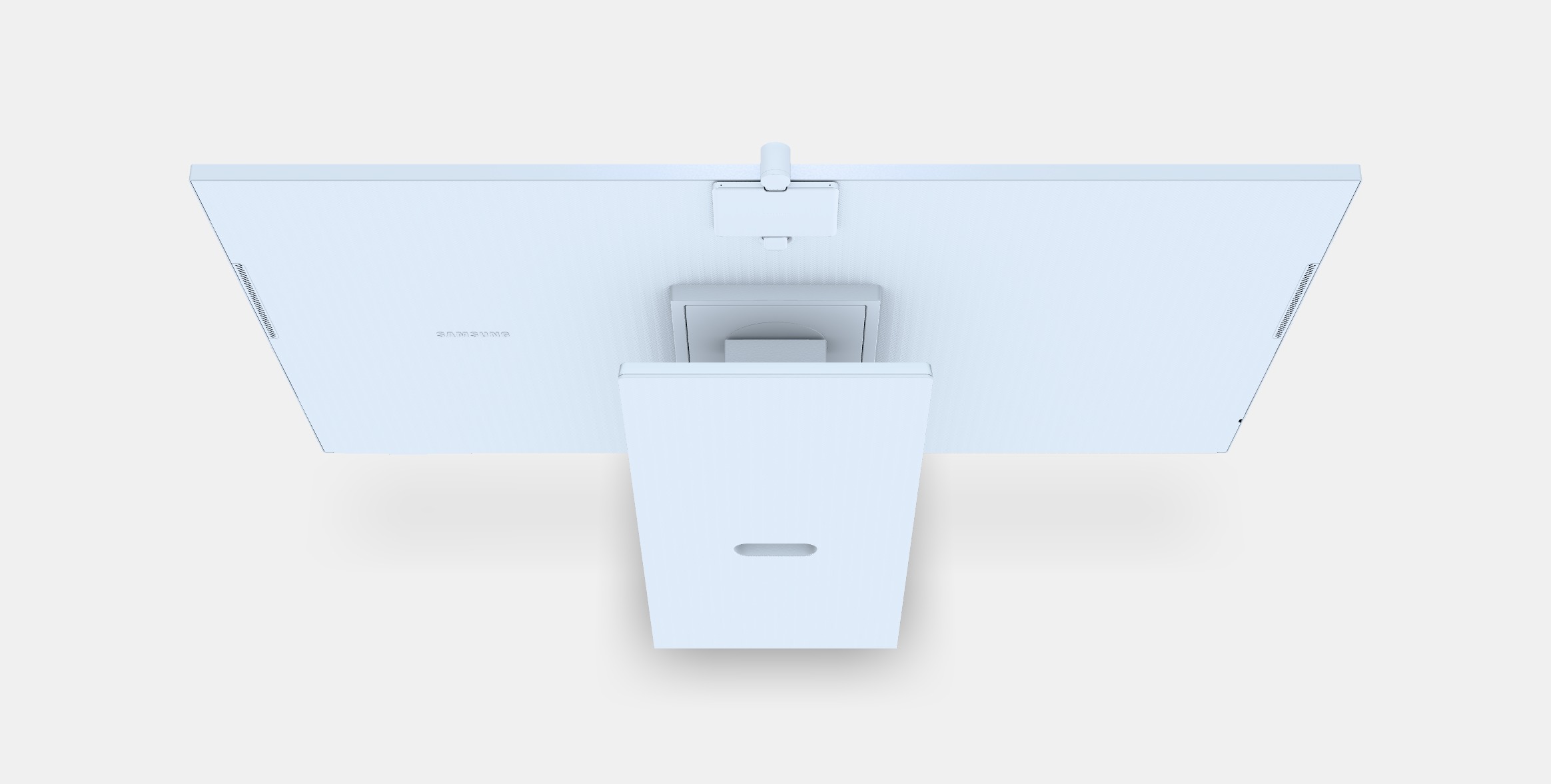 M8 M80C 32-inch 4K 32-inch Smart Display white color 3D model_6