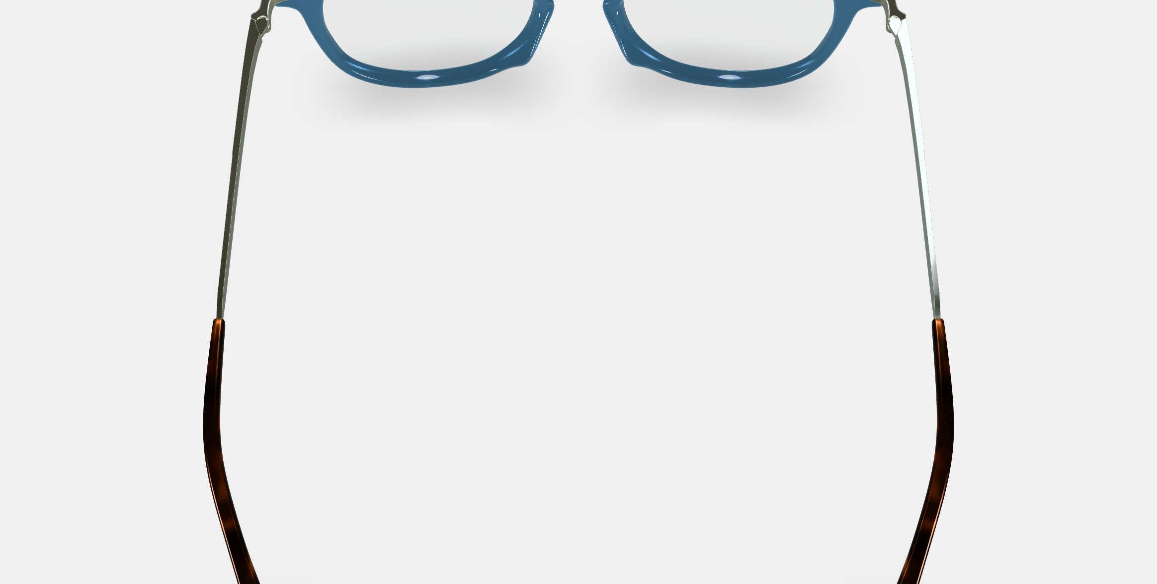 Kian Eyeglasses in Laguna Crystal with Riesling 3D model_5