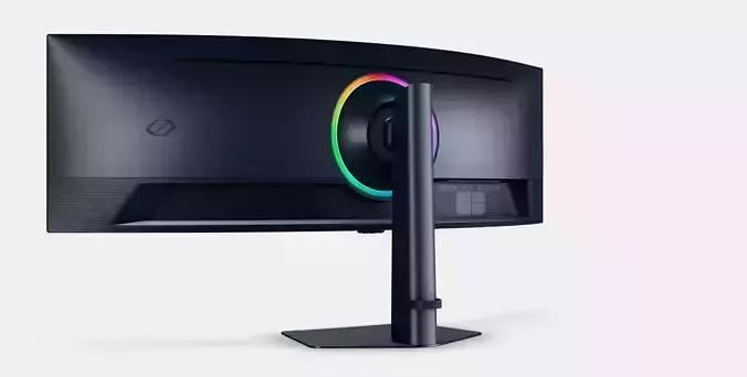 49-inch Odyssey G9 G95C display 3D model