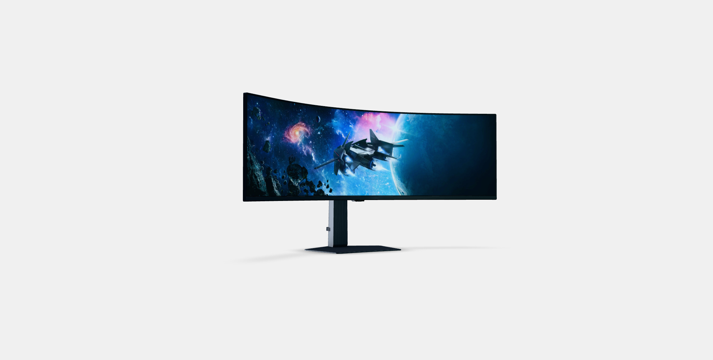 49-inch Odyssey G9 G95C display 3D model_2
