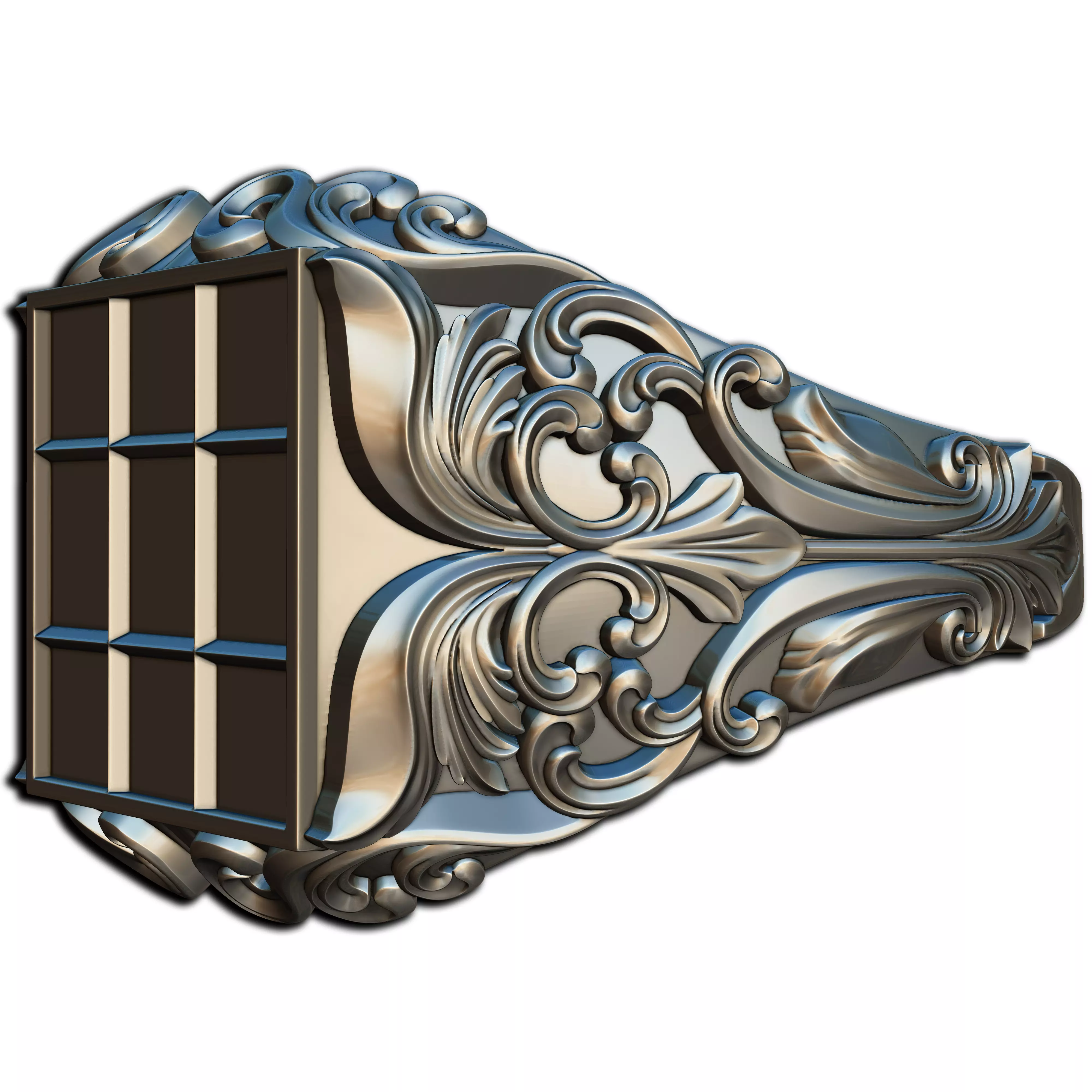 Carving Ring 3D print model_0