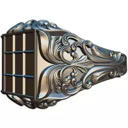 Carving Ring 3D print model