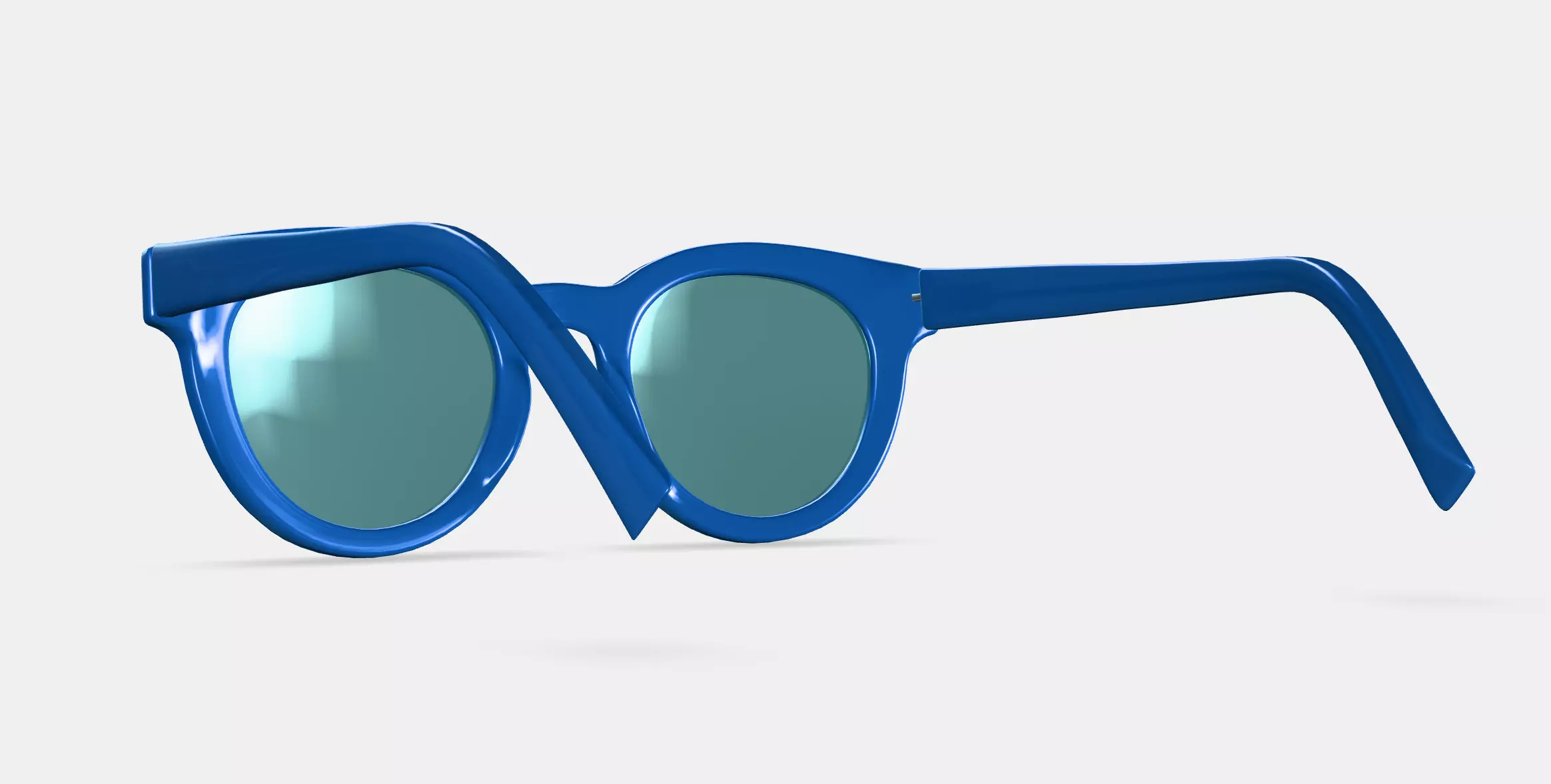 Naima Sunglasses in Twilight 3D model_0