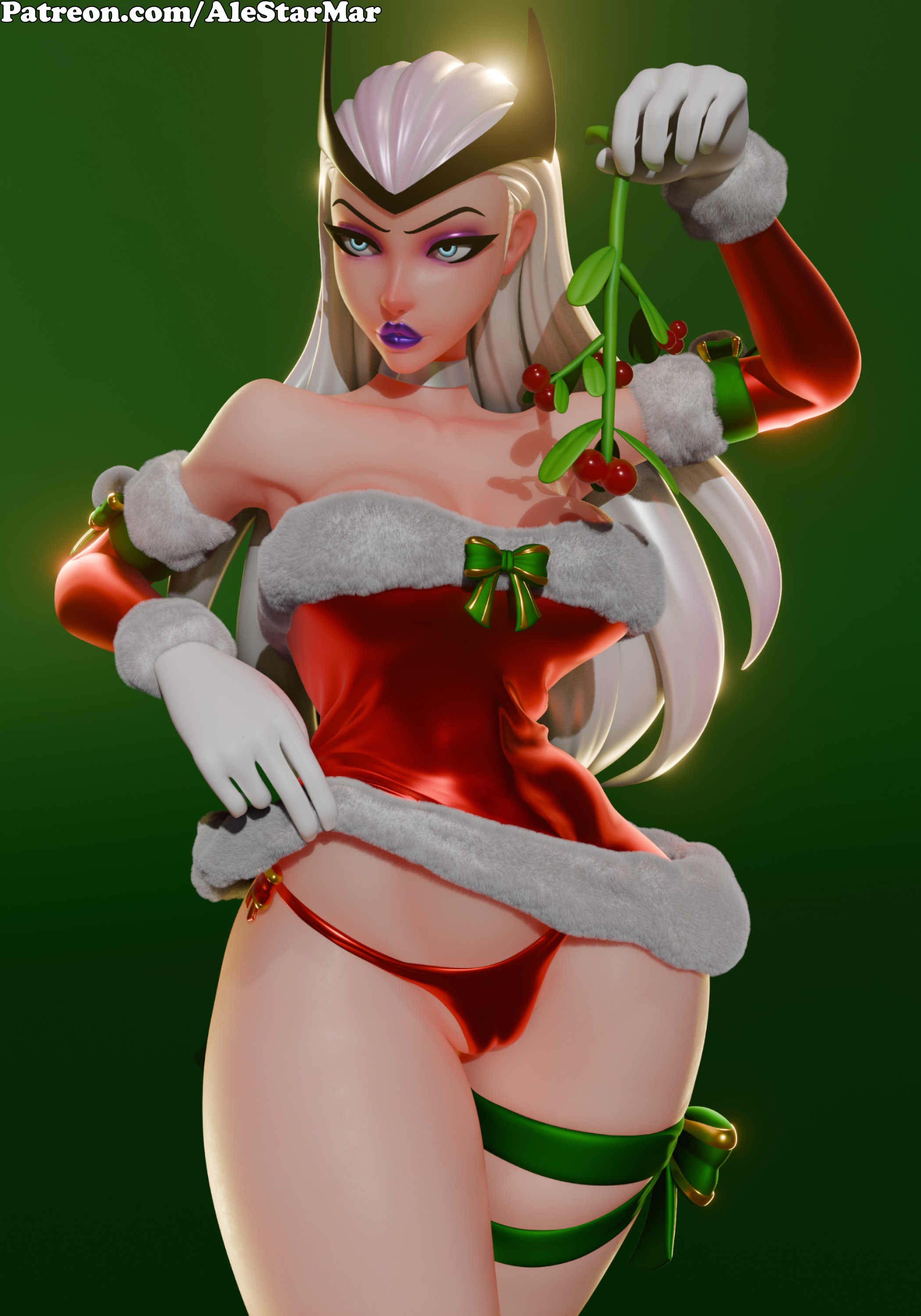 Charmcaster - Christmas Version  3D model_3