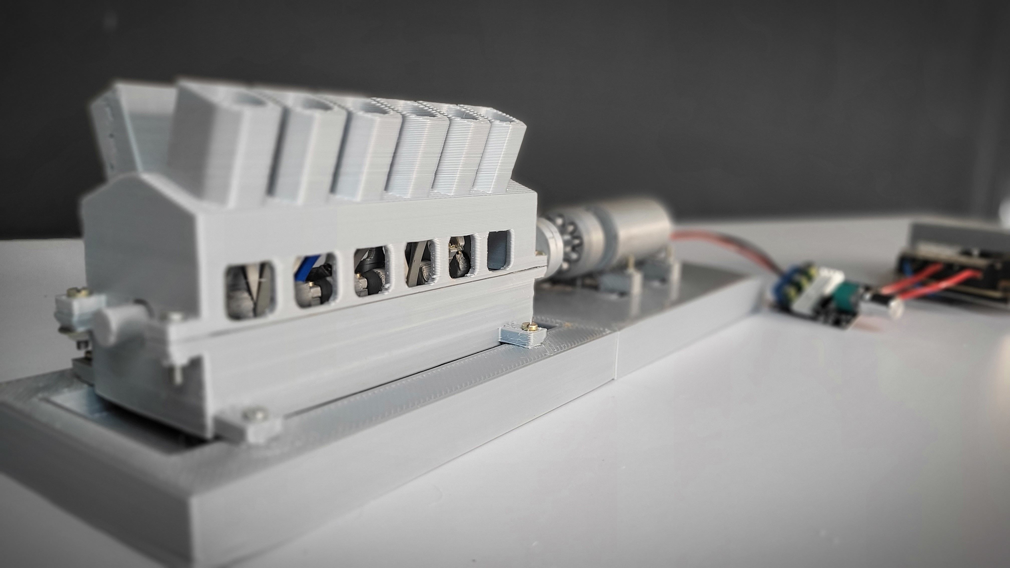 12 cylinder engine Free 3D print model_1