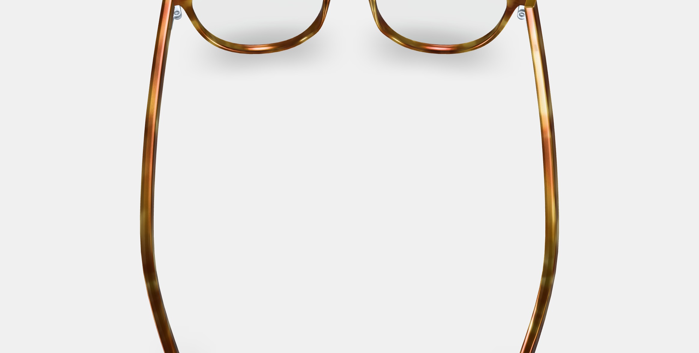 Butler Eyeglasses in Butterscotch Tortoise 3D model_3