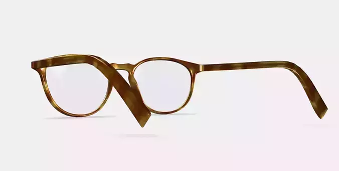 Butler Eyeglasses in Butterscotch Tortoise