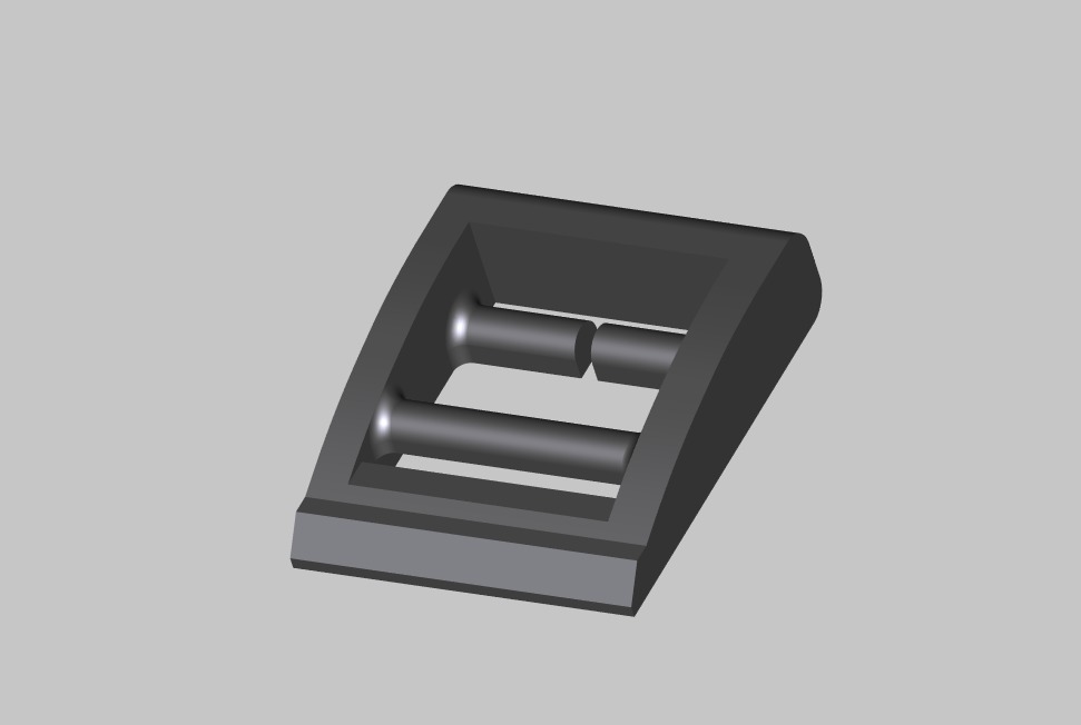 Strap regulator Free 3D print model_3