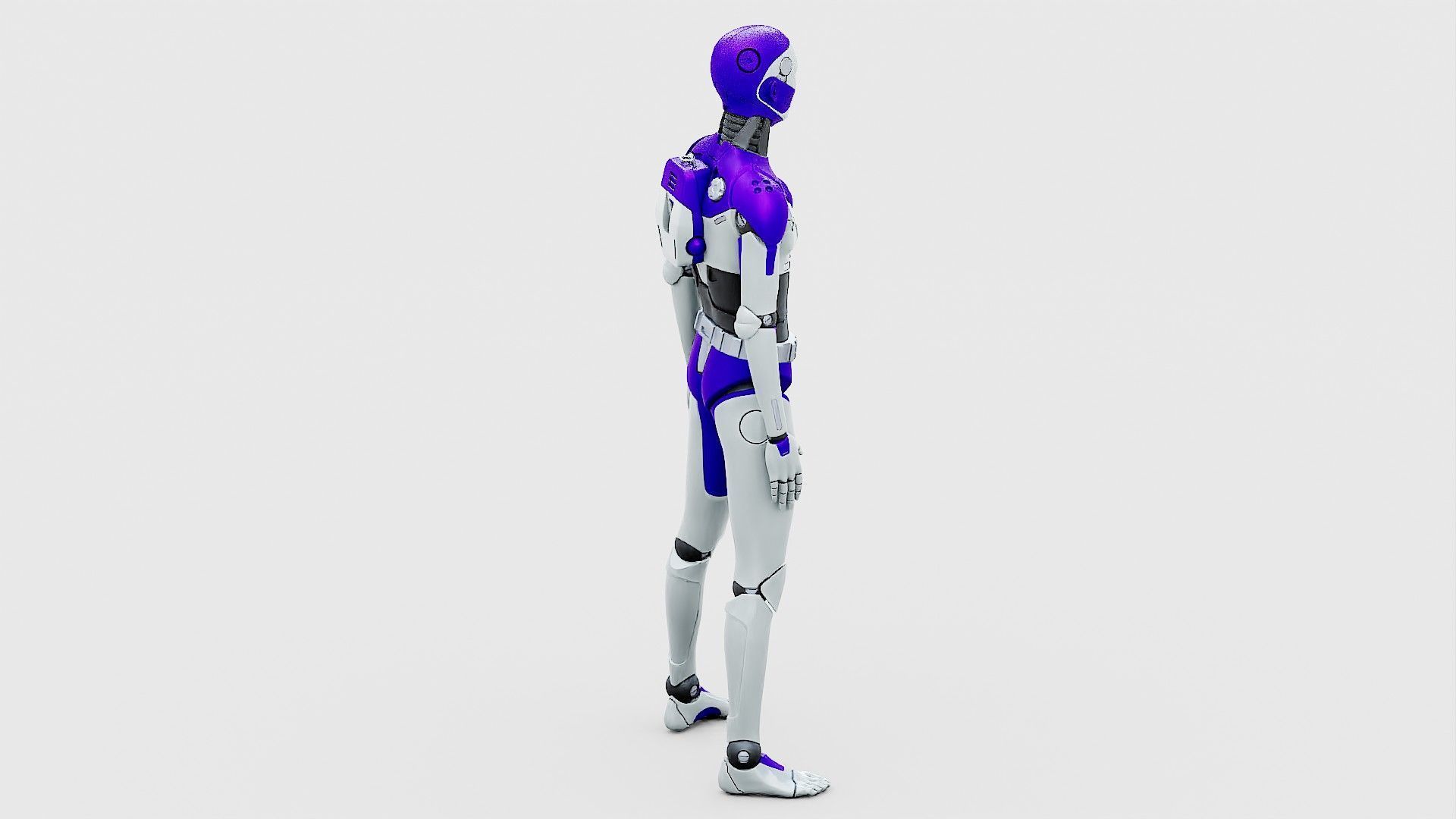 HUMANOID ORPHEUS-J  Rigged for Unreal Engine - Unity - MIXAMO 3D model_12
