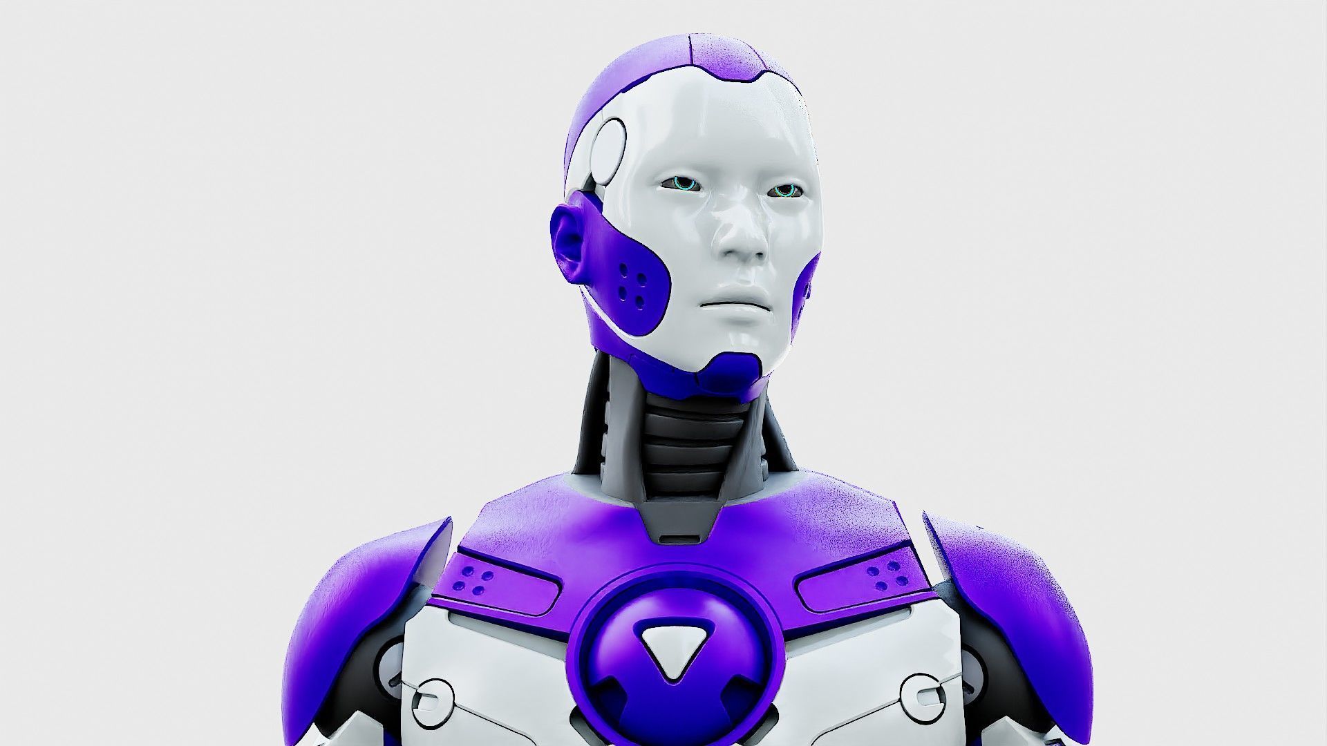 HUMANOID ORPHEUS-J  Rigged for Unreal Engine - Unity - MIXAMO 3D model_25