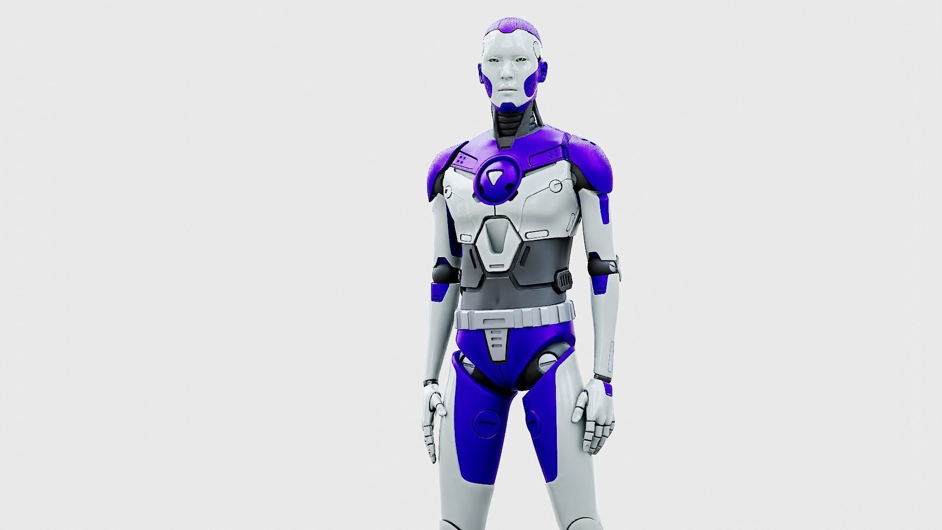 HUMANOID ORPHEUS-J  Rigged for Unreal Engine - Unity - MIXAMO 3D model_2