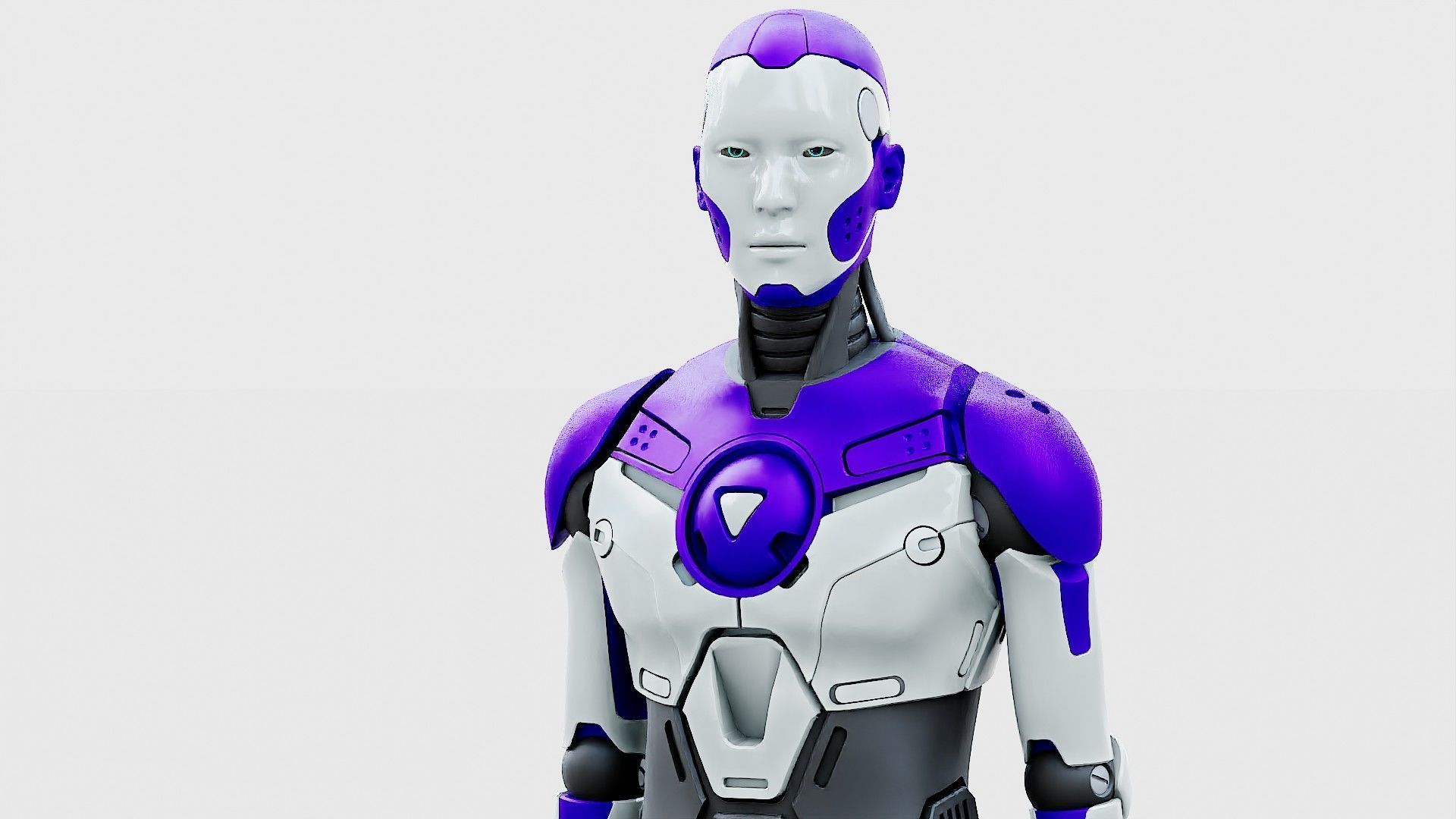HUMANOID ORPHEUS-J  Rigged for Unreal Engine - Unity - MIXAMO 3D model_24