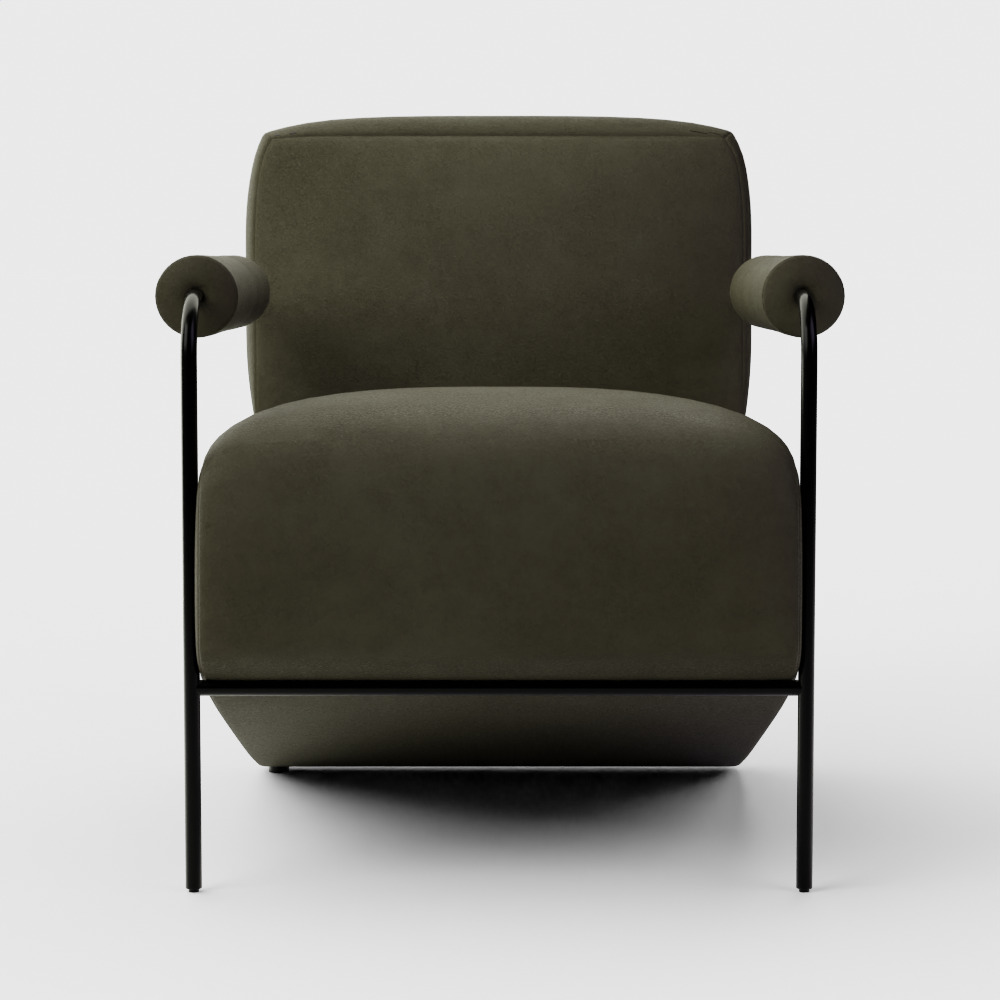 Faroe Accent Chair 3D model_2