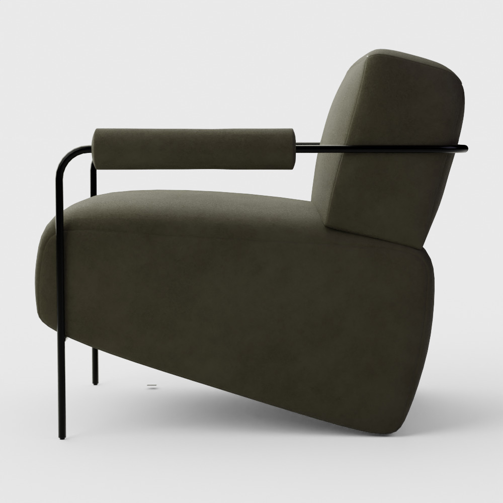 Faroe Accent Chair 3D model_4