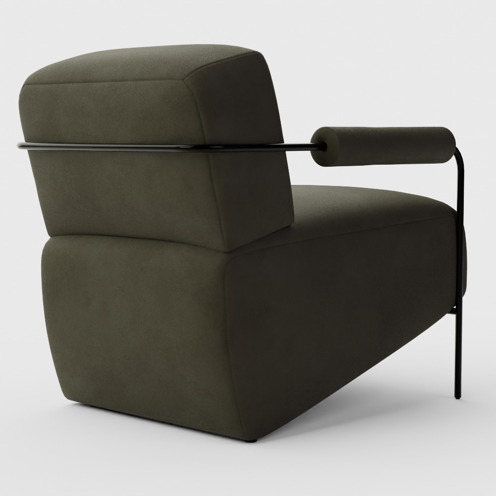Faroe Accent Chair 3D model_7