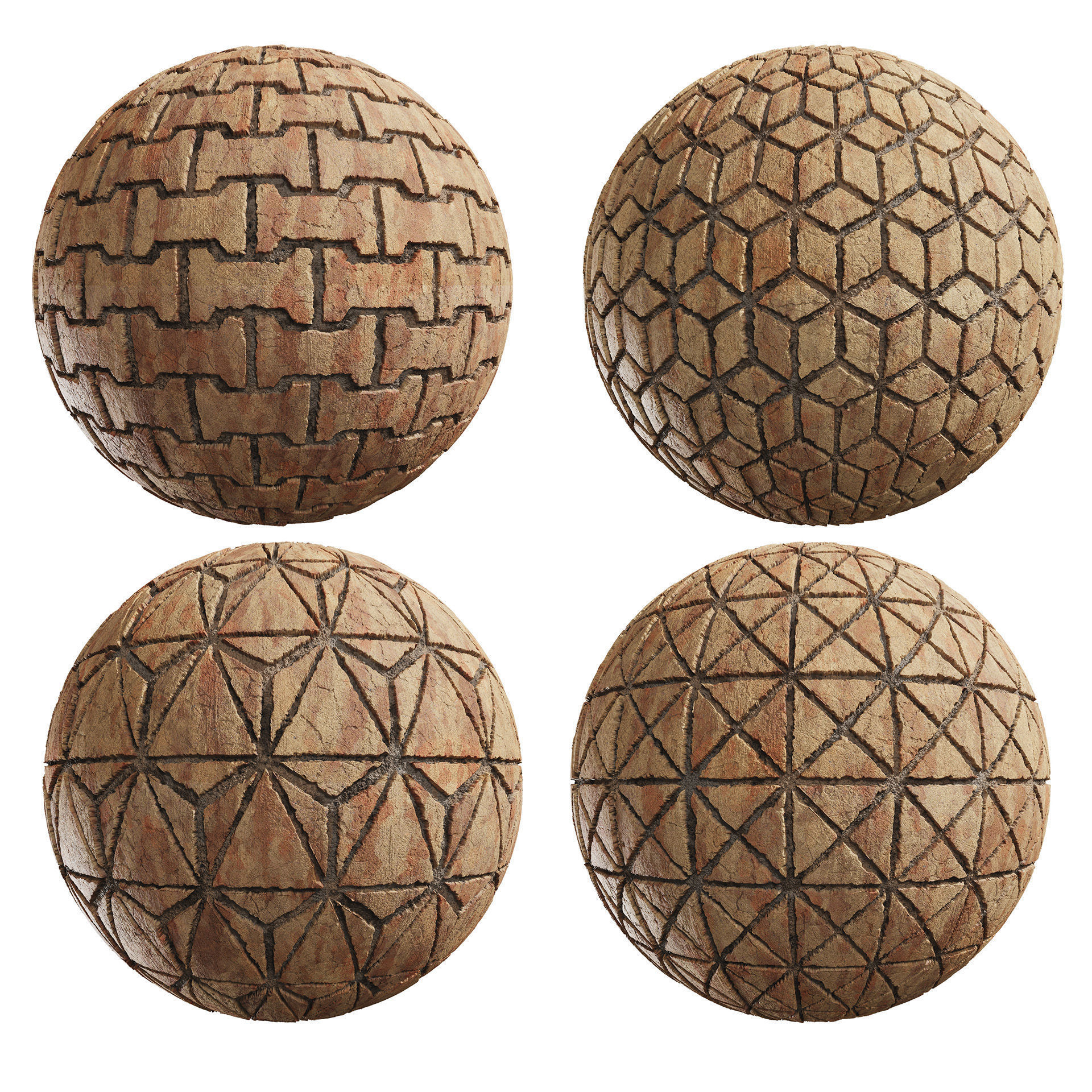 PBR Bricks 03 - Tileable 4K Texture - PBR Texture_2