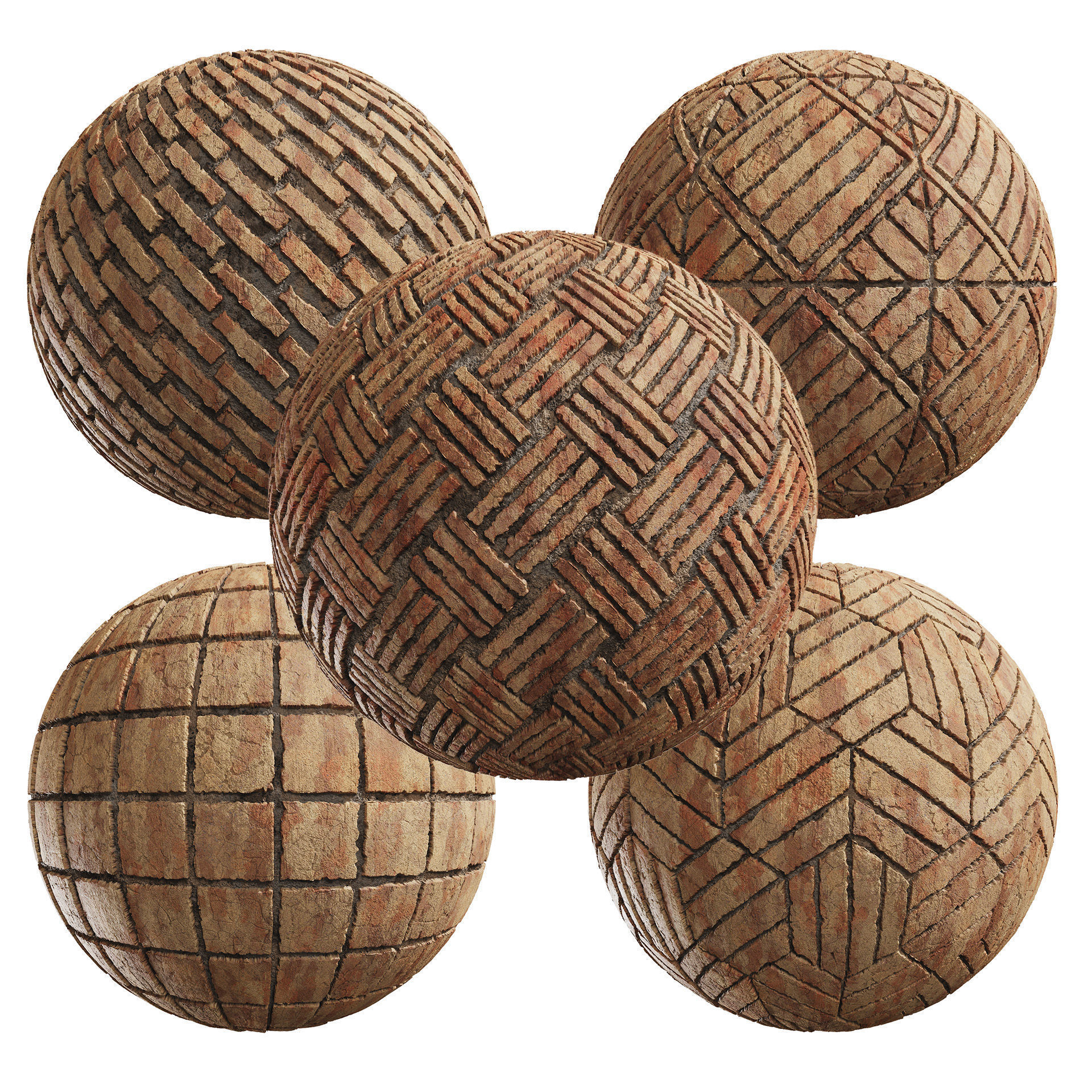 PBR Bricks 03 - Tileable 4K Texture - PBR Texture_1