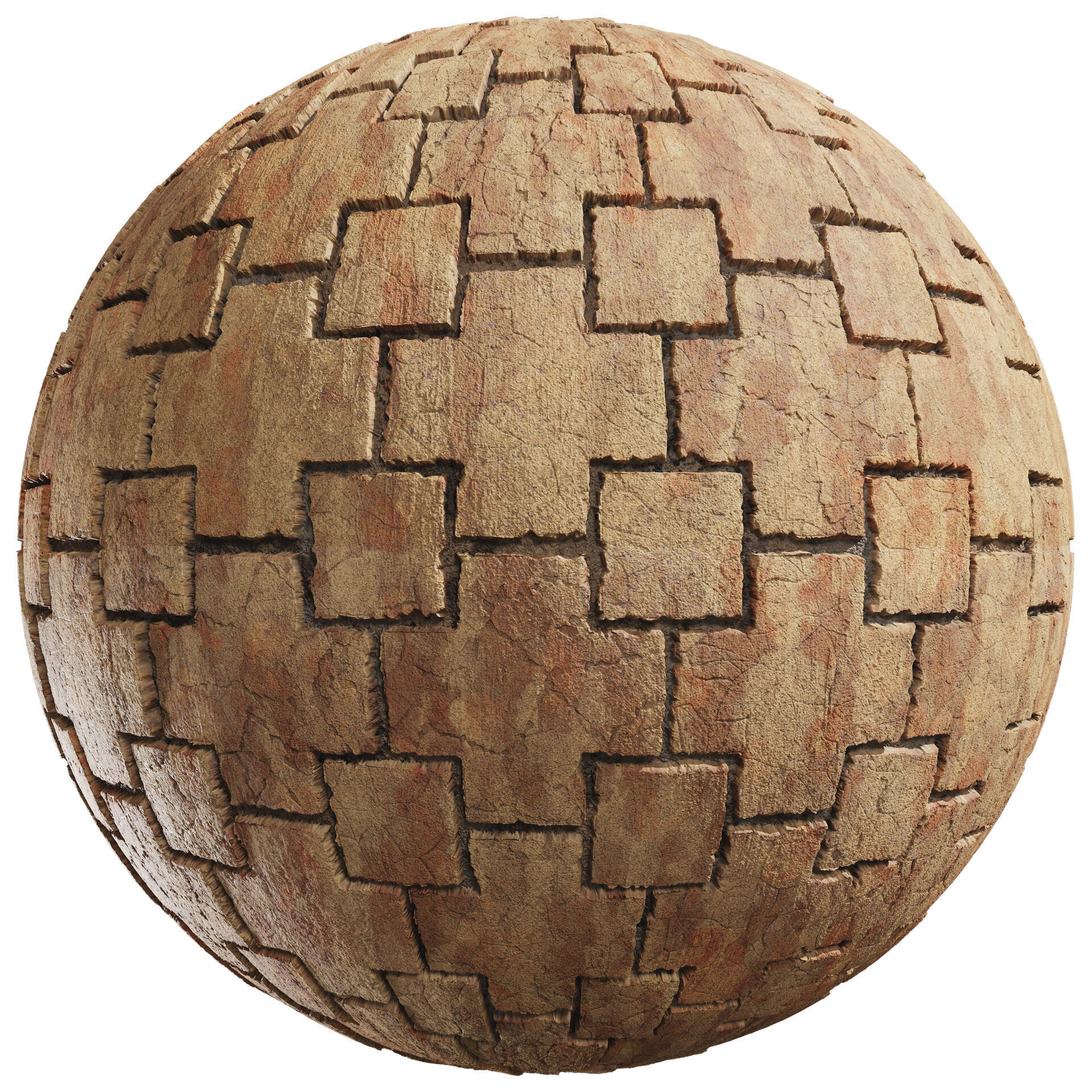 PBR Bricks 04 - Seamless 4K Texture Texture_9