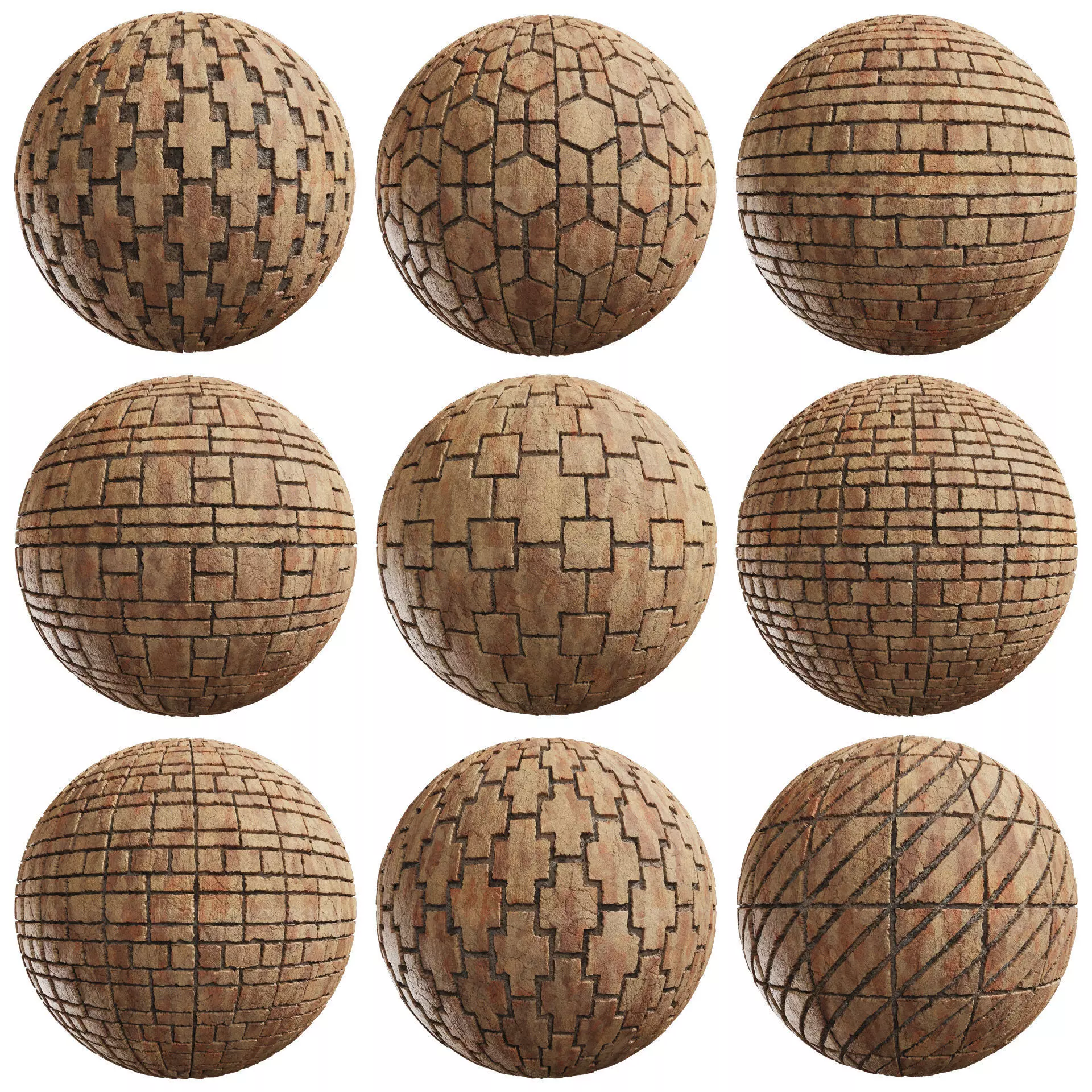 PBR Bricks 04 - Seamless 4K Texture Texture_0