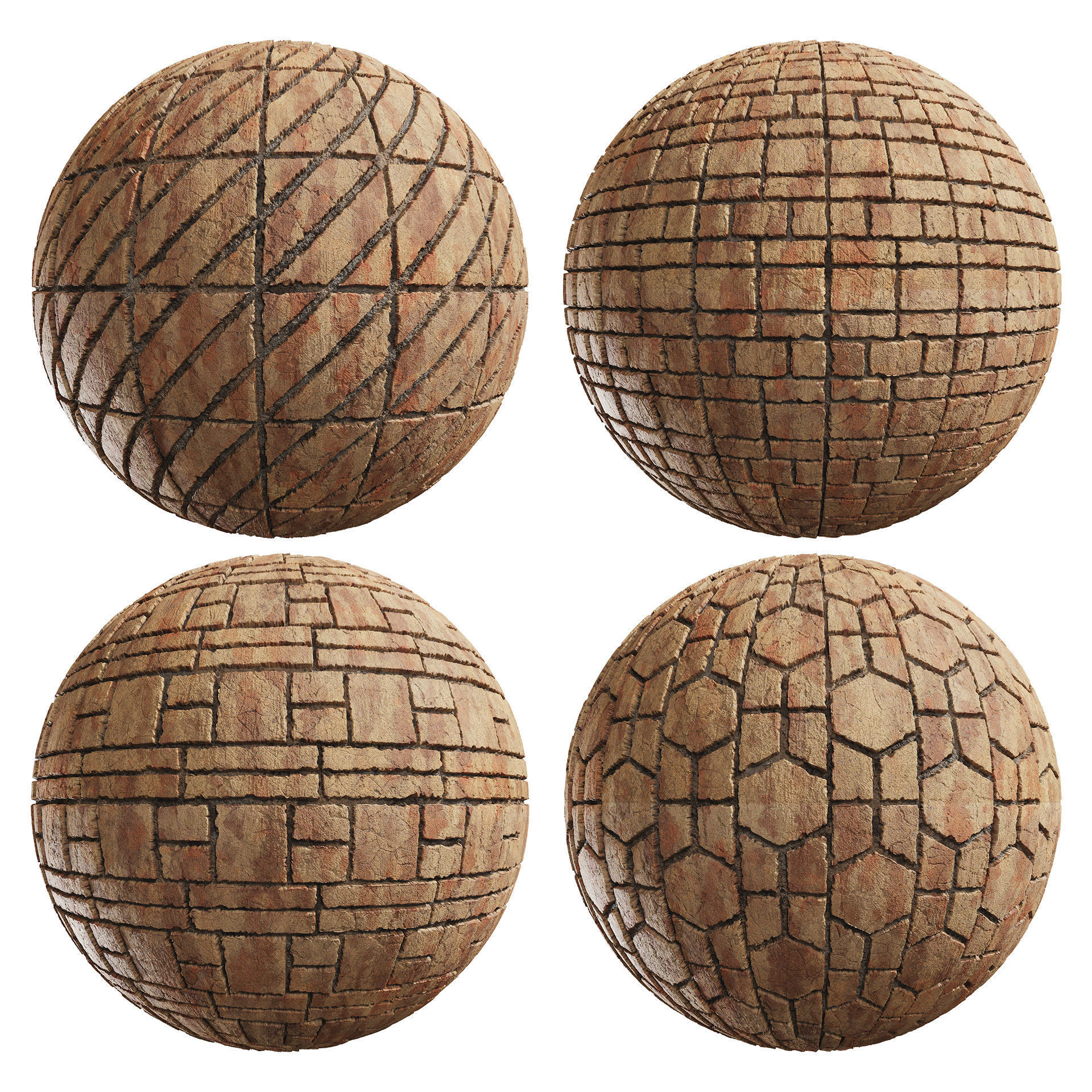 PBR Bricks 04 - Seamless 4K Texture Texture_2