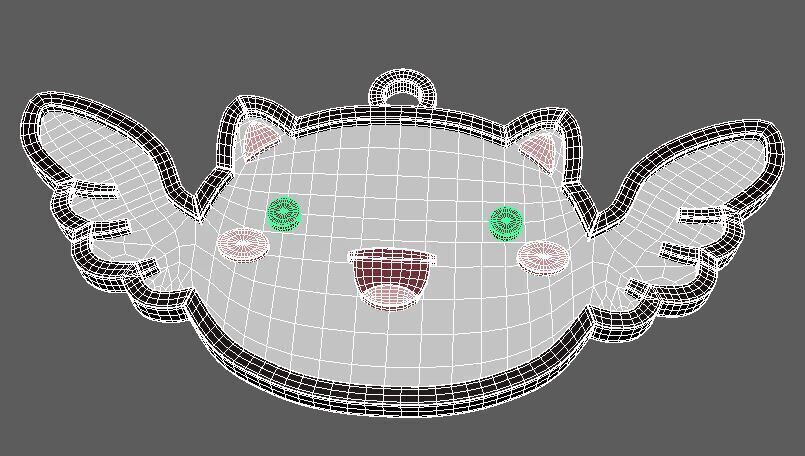 Small pendant Free 3D print model_1