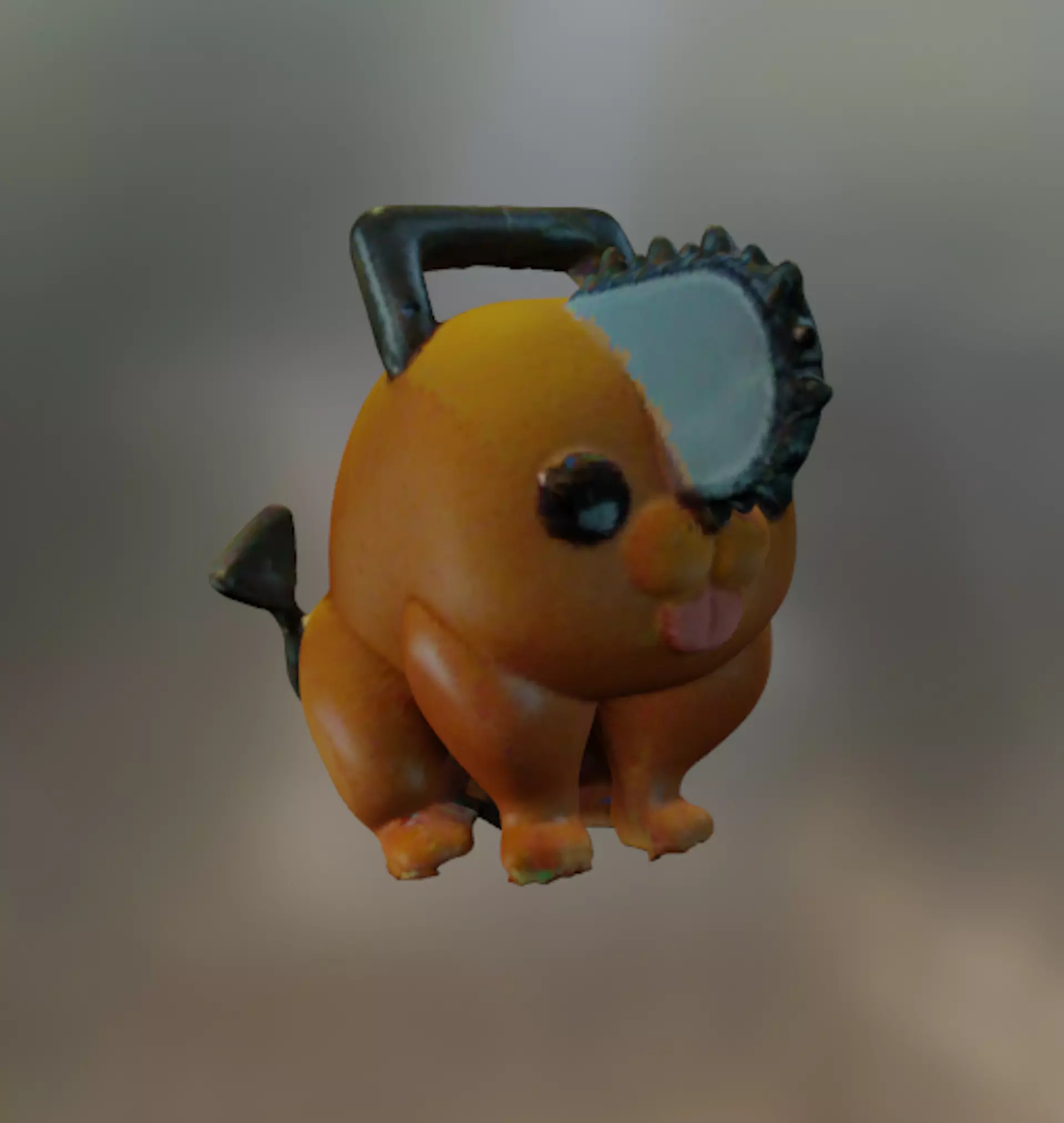 Chainsaw Man Pochita Figurine 3D print model