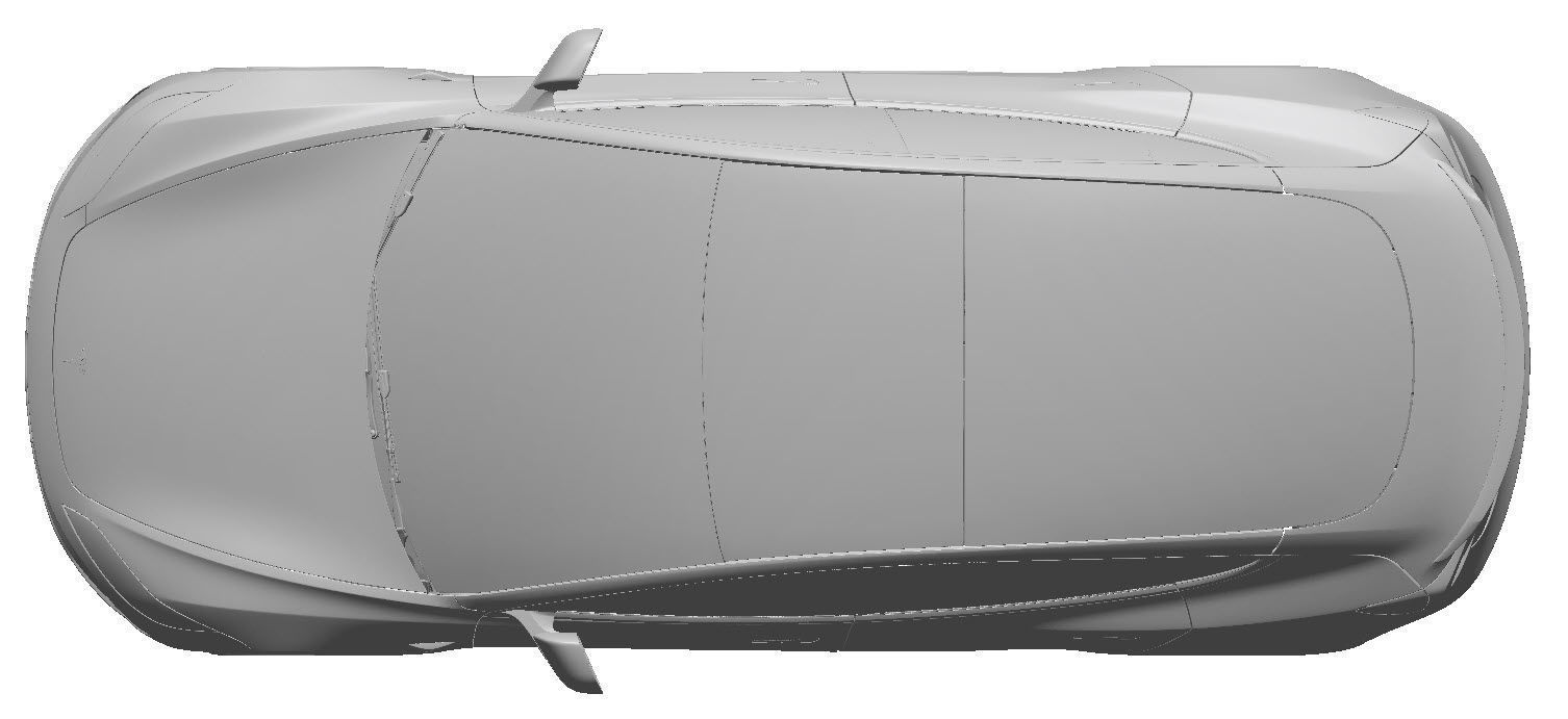 Tesla Model 3 Performance 2024- Exterior Scan 3D model 3D model_3