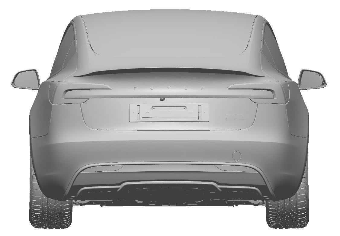 Tesla Model 3 Performance 2024- Exterior Scan 3D model 3D model_5
