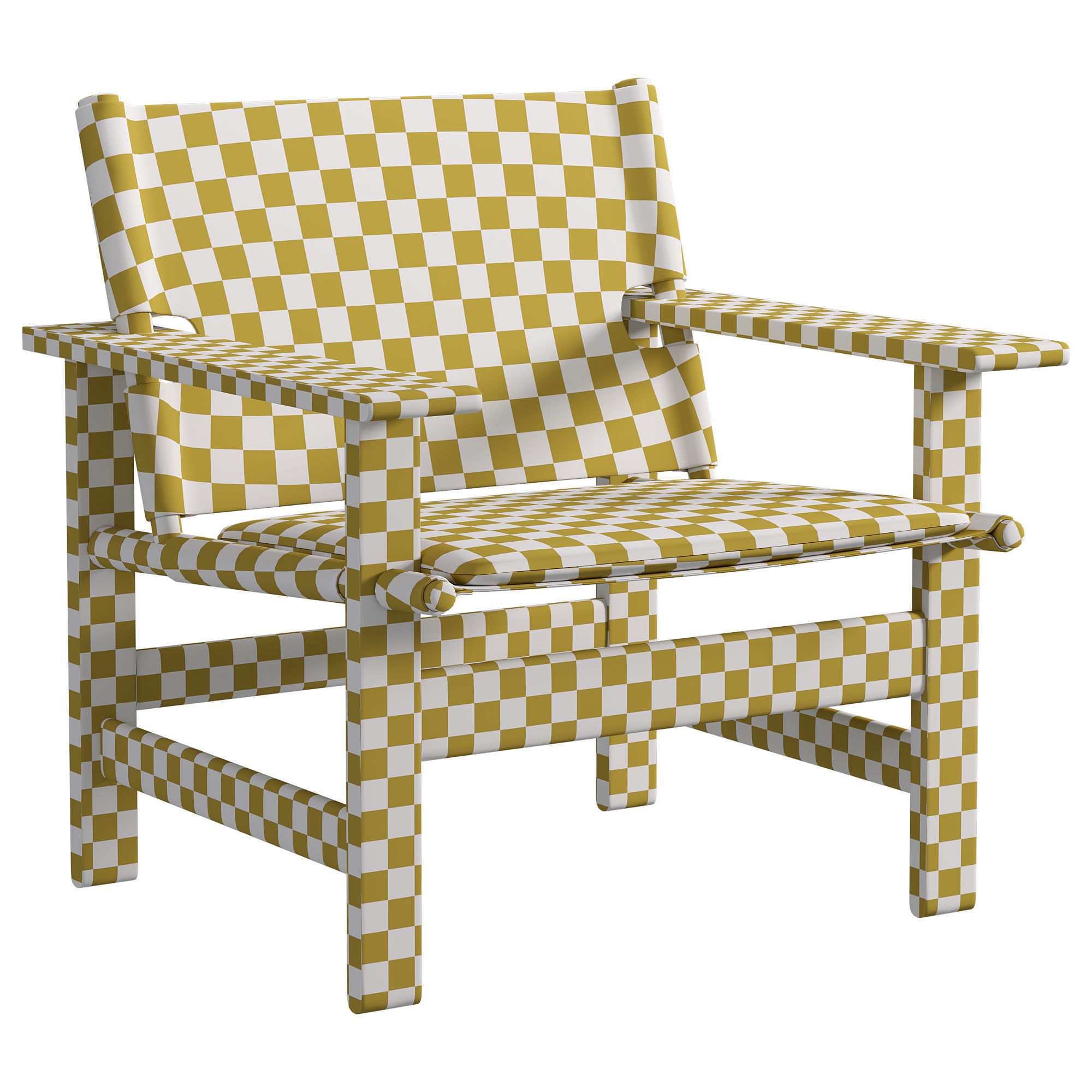 The Canvas Chair 3D model_6