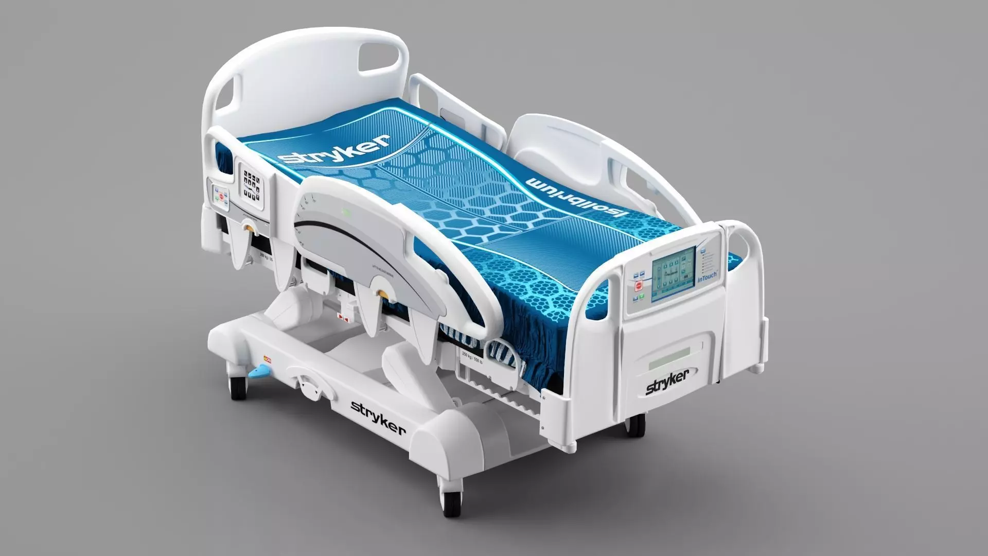Stryker Medical Bed 3D model
