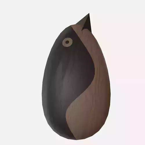 Wood round bird