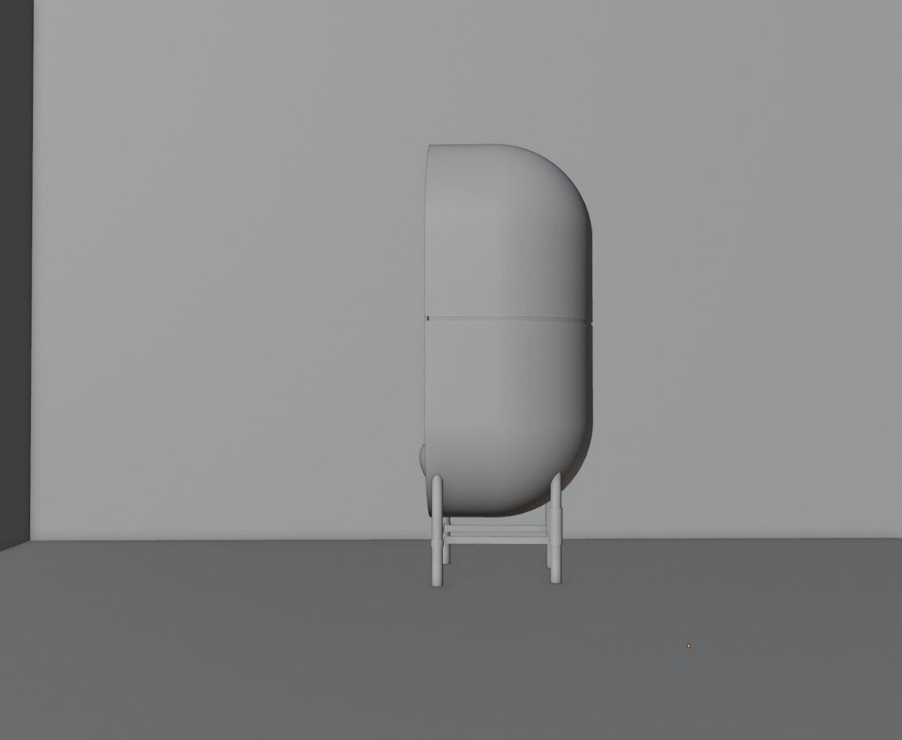 Stylish office chair 3D model 3D model_7