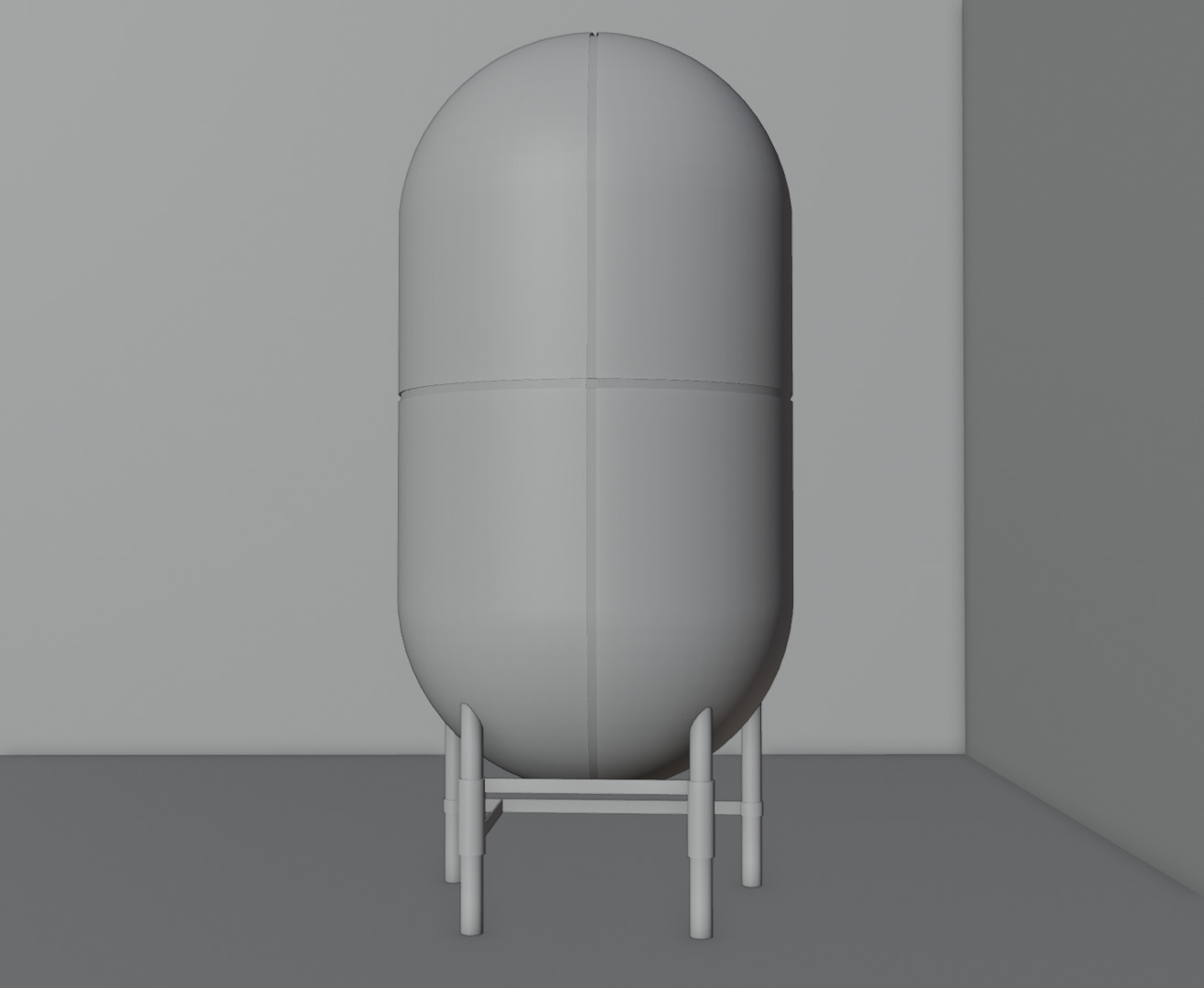 Stylish office chair 3D model 3D model_8