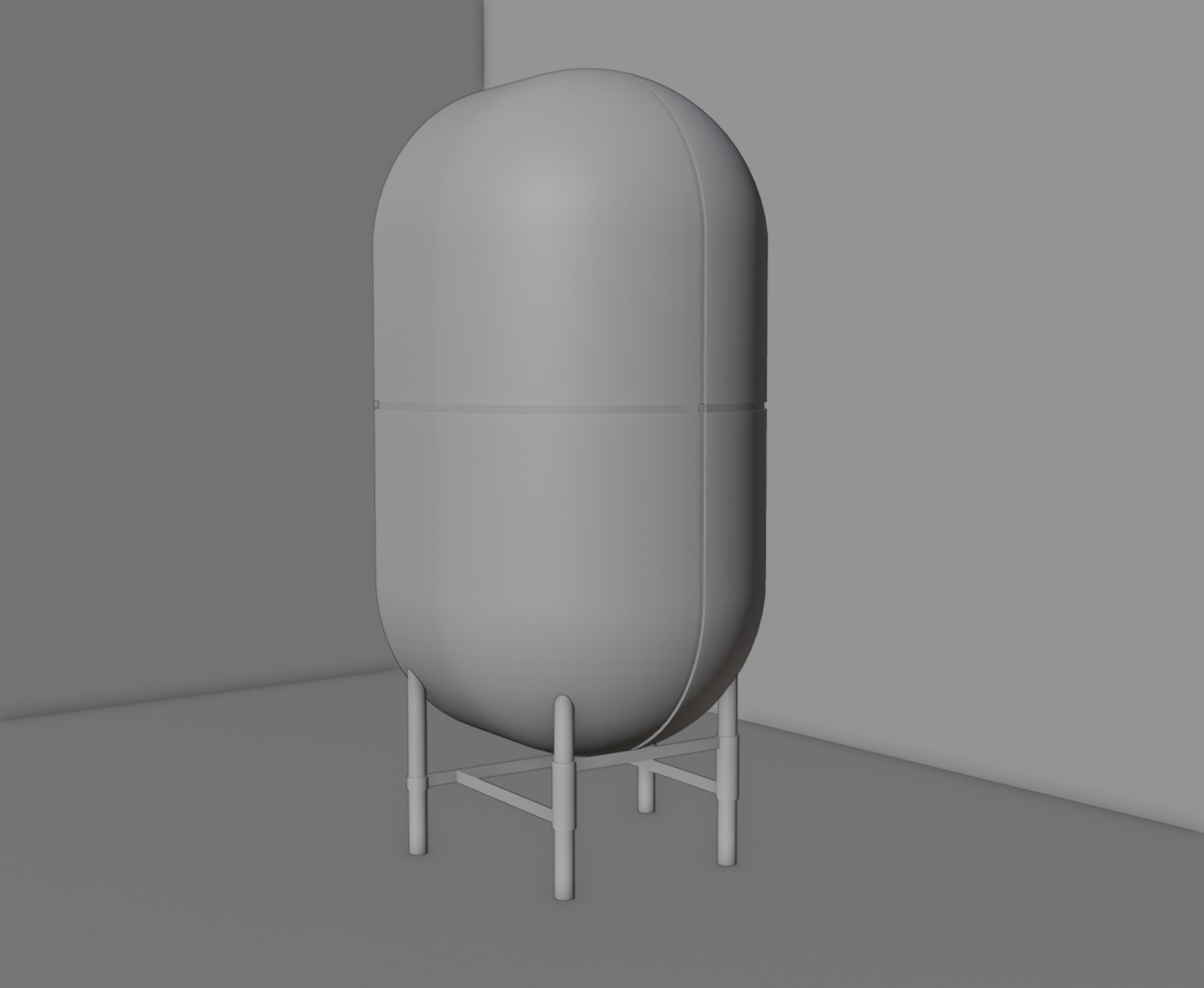 Stylish office chair 3D model 3D model_3