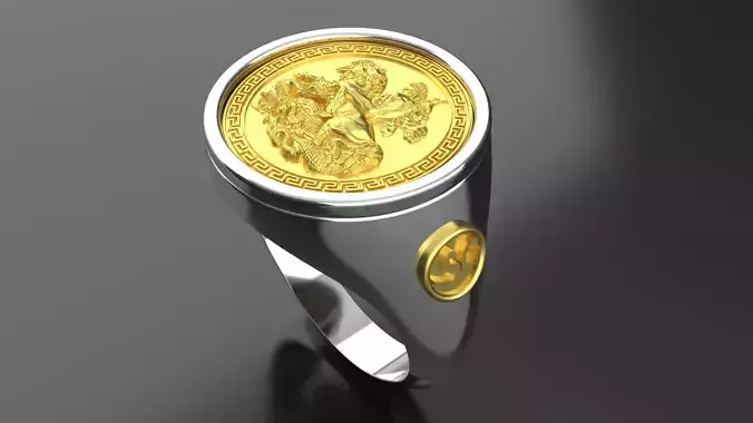 St george signet ring