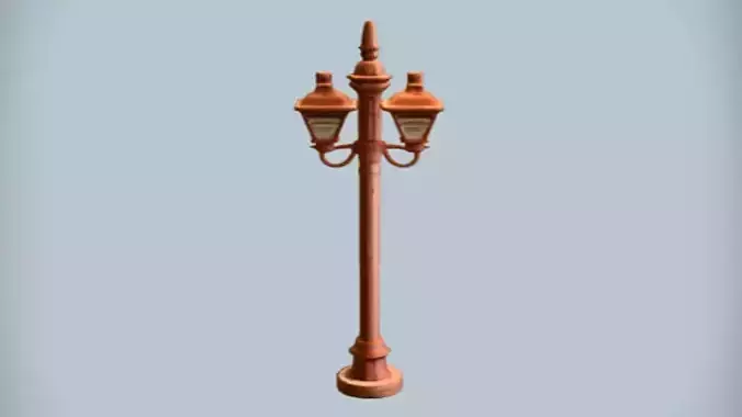 vintage street lamp 