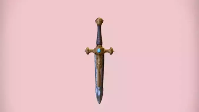 ornate medieval sword