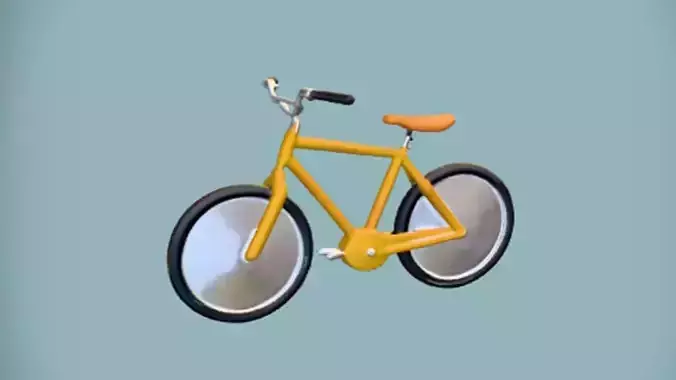 modern bicycle 3D Game Ready Model