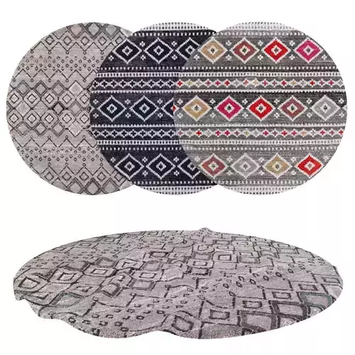 Rugs No 1001 Low-poly 3D model