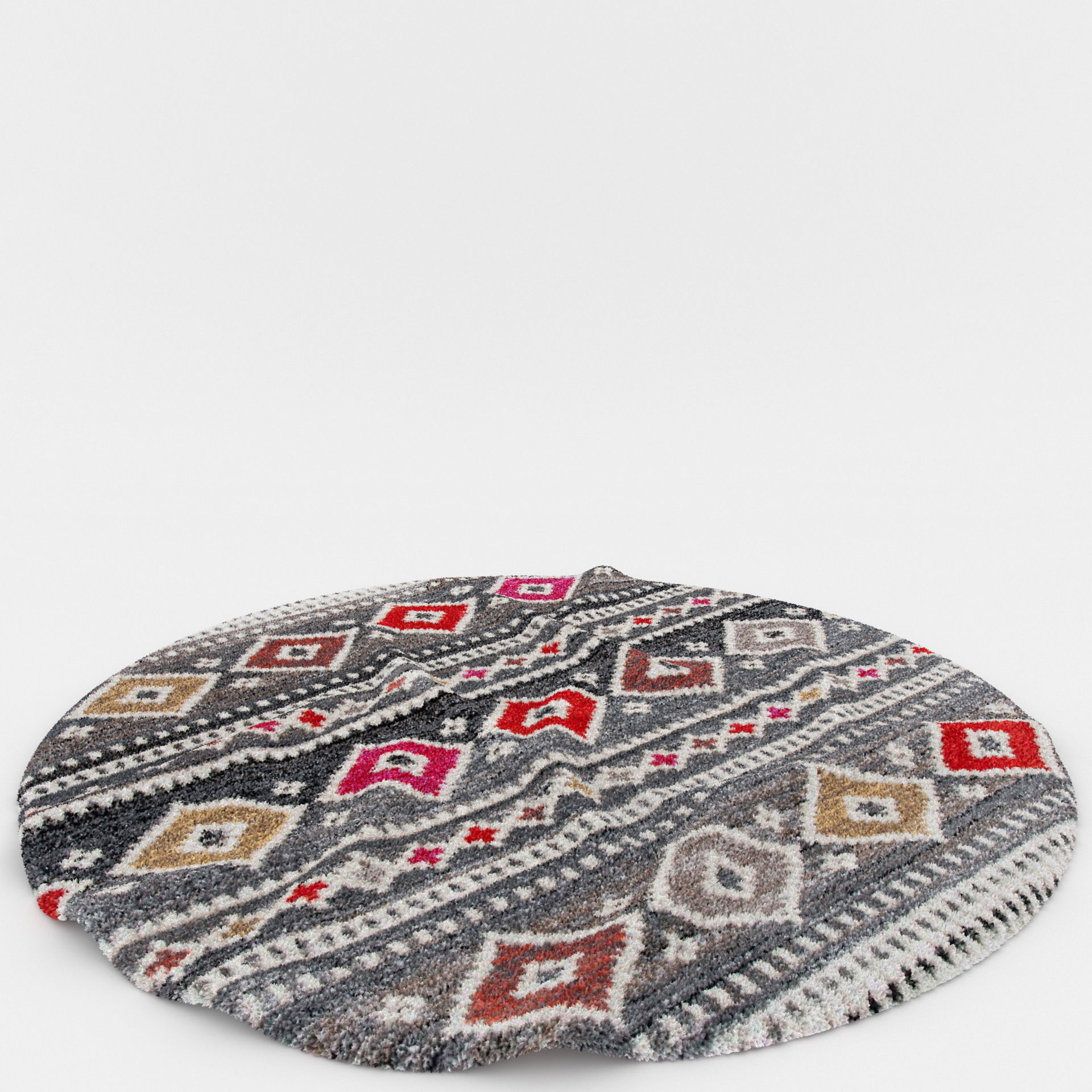 Rugs No 1001 Low-poly 3D model_6